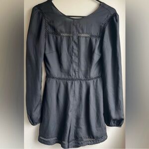 NWT Missguided Sheer Top Romper